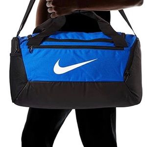 💟BRASILIA GAME ROYAL/BLACK NIKE DUFFEL GYM BAG 9 BRAND NEW